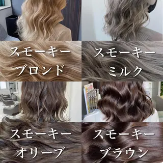 ミディアム カラー jill by gisel＿奥家のヘアスタイル