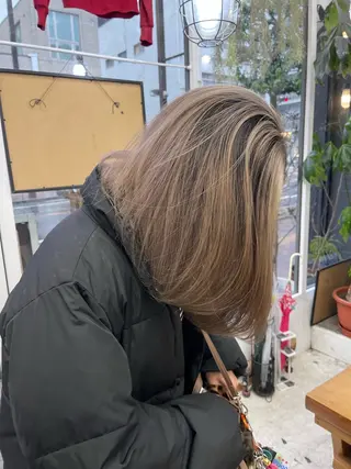 ミディアム 📍葛西りんたろう/ ENVのヘアスタイル