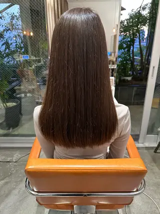 ロング 森 和輝のヘアスタイル