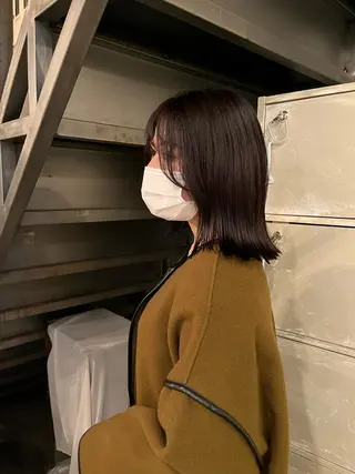 ミディアム カラー ナチュラルなhair / ヨシダトモキのヘアスタイル