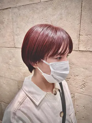 ショート カラー peek-a-boo所属・勝野 裕憲のヘアスタイル