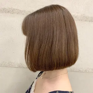 ショート 透明感/オリーブ/ グレージュ/YUKAのヘアスタイル