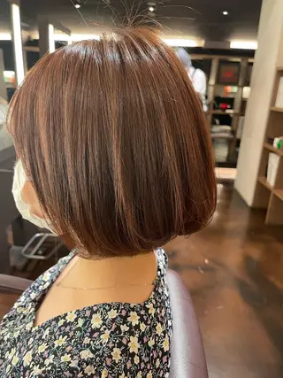 ショート カラー TIECHEL所属・Yoshida Yuriのヘアスタイル