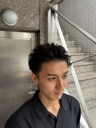 メンズ 山本 侑平のヘアスタイル