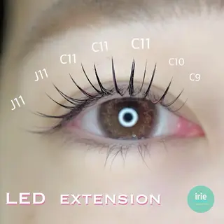 マツエク・マツパ irie hair &　eyelash所属・irie(ｱｲﾘｰ) hair&eyeのマツエク・マツパデザイン