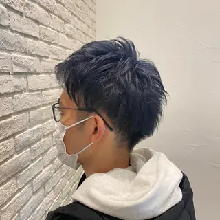 ショート カラー メンズ メンズ特化型美容師 栗山勇人のヘアスタイル