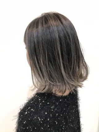 ミディアム yasu ヤスのヘアスタイル