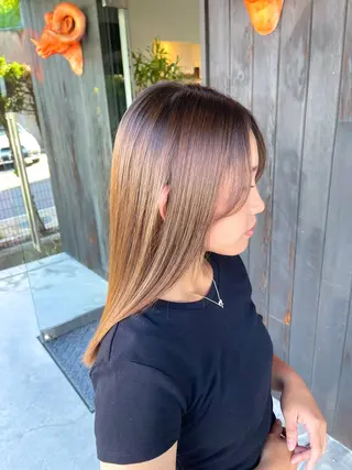 セミロング 三好 達也のヘアスタイル