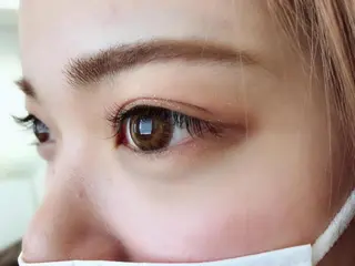 ミディアム カラー パーマ ヘアアレンジ メンズ キッズ ネイル マツエク・マツパ 透明感カラー💖 Stylist佐藤澪のマツエク・マツパデザイン