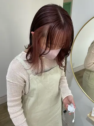 ミディアム 🍒透明感カラー🍒 コトミのヘアスタイル