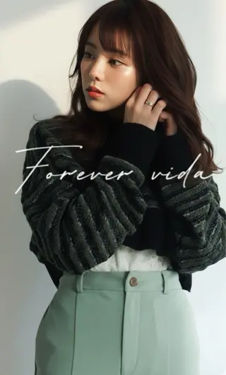 ロング 笠原未稀/カット・ ブリーチ無しカラーのヘアスタイル