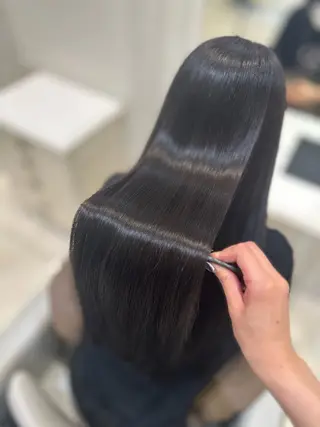 ロング カラー orgo所属・︎︎☁🧺チヒロ モデル募集🧺︎︎☁のヘアスタイル