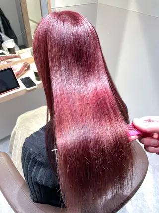 ロング カラー 佐藤 大地のヘアスタイル