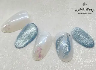 ネイル レニューム祖師ヶ谷大蔵店所属・RENEWME Senaのネイルデザイン