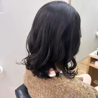 ミディアム Cafu hair Tachi所属・有馬 葵のヘアスタイル