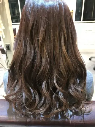 ロング カラー AUBE hair ales福岡平尾店所属・塚本 昂のヘアスタイル
