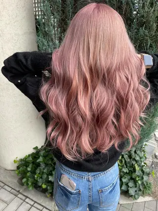 ロング ブリーチ指名 No１🏆RENのヘアスタイル