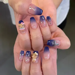 ネイル By moonネイル 🌷ワンホン/韓国風のネイルデザイン