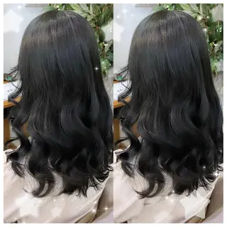 セミロング カラー ヘアアレンジ セキグチ💞 lilaのマツエク・マツパデザイン