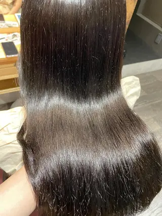 ロング 🦄艶カラー×韓国 NANA💎🐬のヘアスタイル