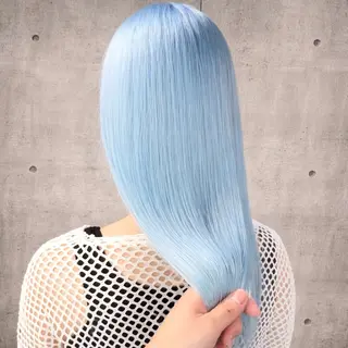 ミディアム カラー ✨ブリーチ支持No1 複雑履歴修正/舘岡のヘアスタイル