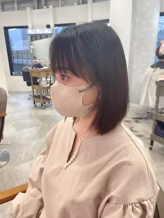 ミディアム Hana ♡ marshu梅田のヘアスタイル