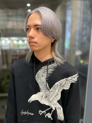 ミディアム カラー SALOWIN所属・ブリーチ✨ ボブ🪢レイヤーのヘアスタイル