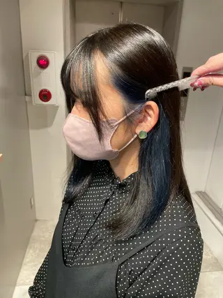 セミロング カラー 声優オタク美容師🎀 𝑹𝑰𝑵𝑶𝑵のヘアスタイル