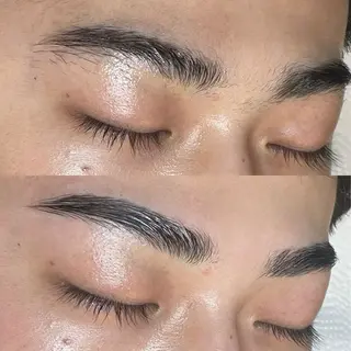 メンズ アイブロウ 仙台まつ毛エクステサロンdesignK泉中央店所属・designK佐藤 心咲の眉毛・アイブロウイメージ