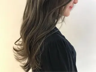 ロング カラー ヒロミ/アレンジ/ アンニュイ/透け感のヘアスタイル