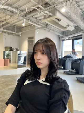 ミディアム 店長/レイヤーカット /大東悠生のヘアスタイル