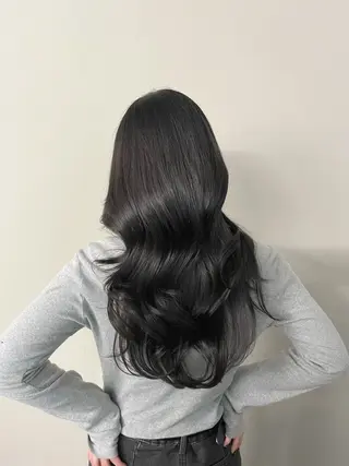 ロング カラー ヘアアレンジ Ayuri♡艶カラー /盛れるcolorのヘアスタイル