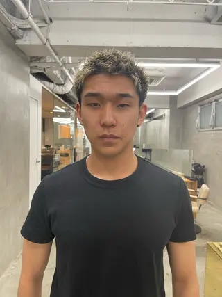 ショート メンズ メンズカット パーマ[佐橋]のヘアスタイル