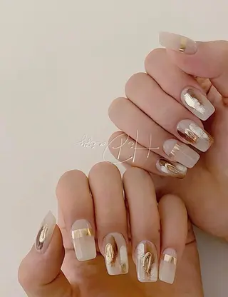 ネイル 長さだし専門店 M2　rikaのネイルデザイン