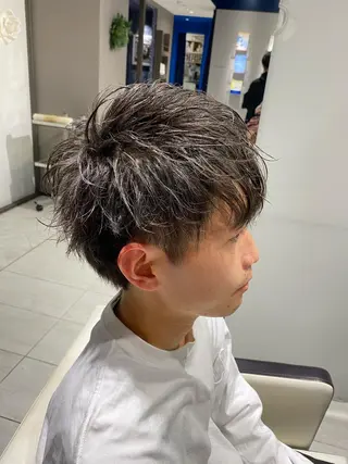 ショート ヘアアレンジ メンズ 宇田川 大輝のヘアスタイル