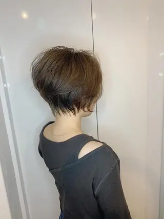 ショート カラー カラー特化サロン大阪 ルービック江坂/新城のヘアスタイル