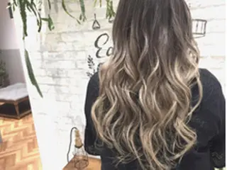 ロング カラー 美髪ヘア 藤田友輝のヘアスタイル