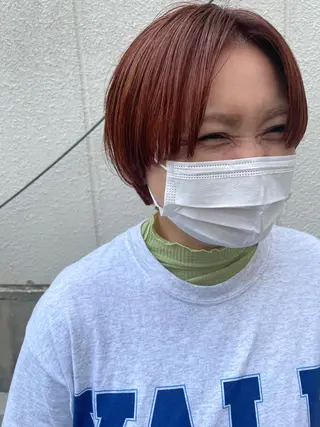 ショート さの あやねのヘアスタイル