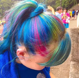 ロング カラー 🌼sunc HINAMI🌼のヘアスタイル