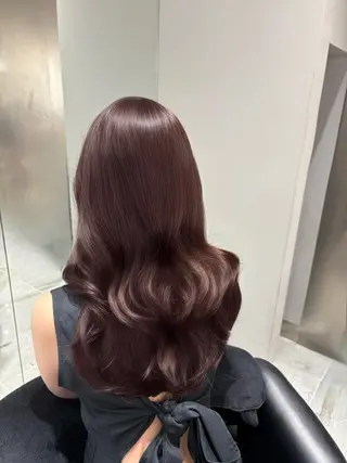 ロング カラー 韓国ヘア🎀艶髪 RISAのヘアスタイル