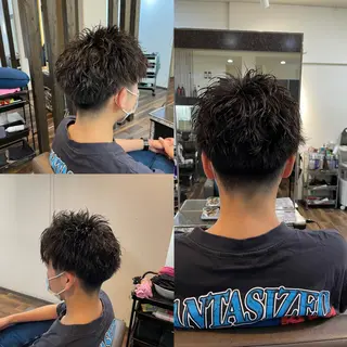 パーマ メンズ Leggu所属・木田 智大のヘアスタイル