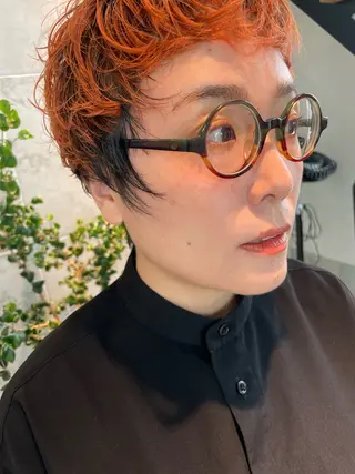 SANDRO所属・SANDRO eno☺︎のヘアスタイル