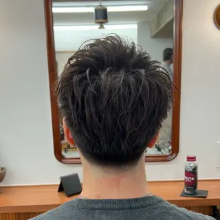 ショート メンズ メンズカット✂️ スキンフェード伊藤陸のヘアスタイル