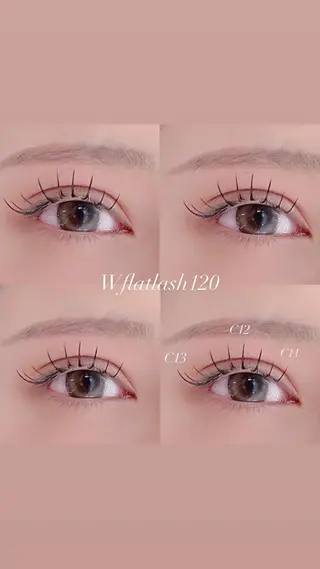 マツエク・マツパ shucre名駅 💘YUNA💘のマツエク・マツパデザイン