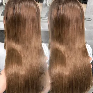 ロング lana hair 新宿/髪質改善/韓国のヘアスタイル