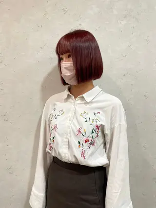 ショート カラー 髪質改善/Bloss om🌷高橋沙衣のヘアスタイル