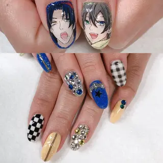 ネイル 東 千夏のネイルデザイン
