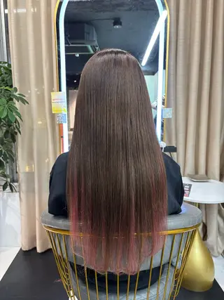 ロング ユウキ カットモデル様募集中のヘアスタイル