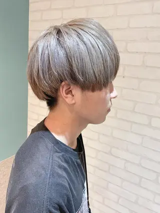 カラー メンズ ケアブリーチ /髪質 改善/古橋圭史郎のヘアスタイル