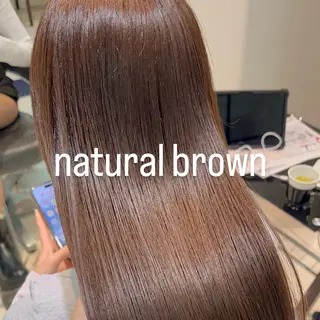 セミロング カラー trico心斎橋 ナツミのヘアスタイル